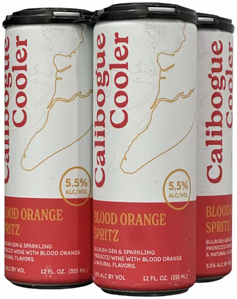 Calibogue Cooler Blood Orange Spritz Cans (4 pack)