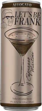 Lets be Frank espresso Afrogato original can