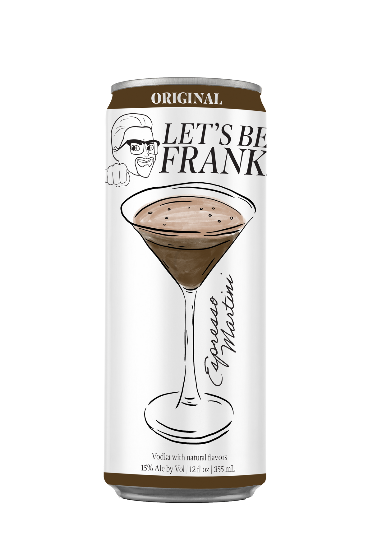 Lets be Frank espresso Martini original can