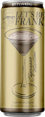 Lets be Frank espresso Reposado original can