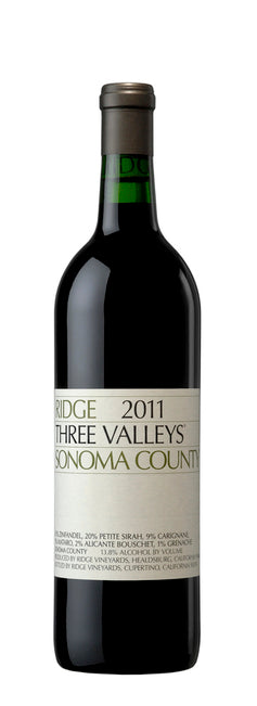 Ridge Three Valleys Sonoma County 2023
