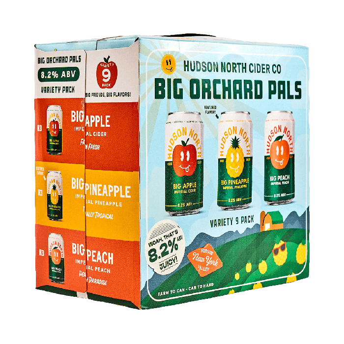 Hudson North Orchard Pals Mix 6PK