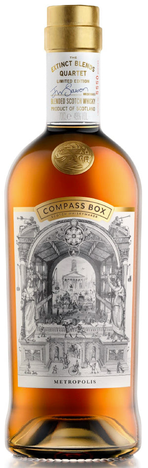 Compass box extinct blends quartet