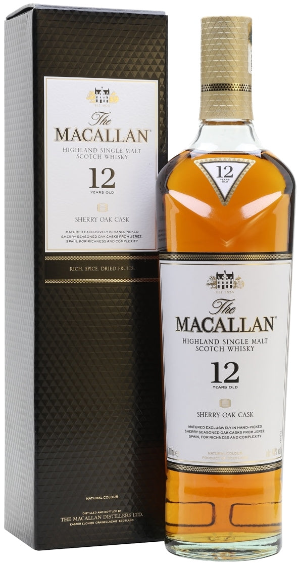Macallan, 12 Years Old, Sherry Oak Cask