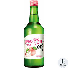 Jinro Peach Soju 375ml